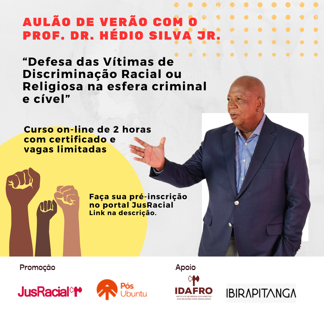 Aulão de verão com o Prof. Dr. Hédio Silva Jr.